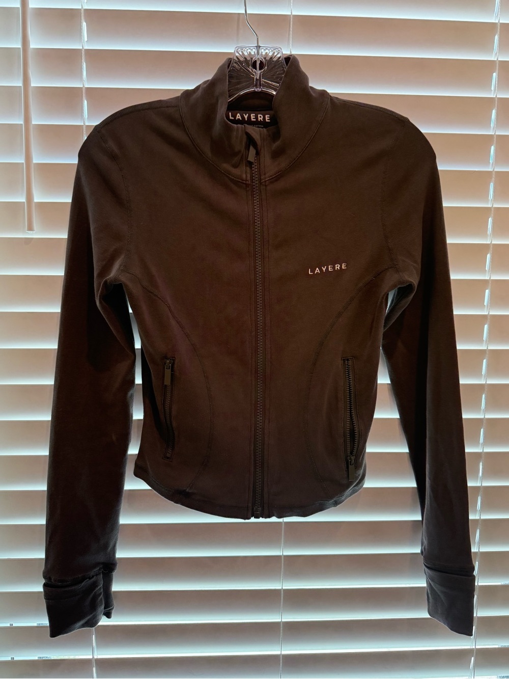 Layere jacket- espresso brown